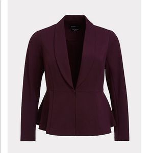 Purple blazer